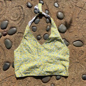 Arizona Jean vintage floral halter top